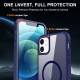 Skyddande iPhone 12 / 12 Pro MagSafe-skal - Blå
