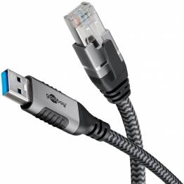 Goobay USB 3.0 till RJ45 Ethernet nätverkskabel