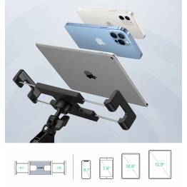  Ugreen Lazy Arm iPhone/iPad hållare för bord och säng - 4"-12,9"