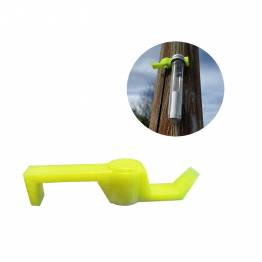 2-vägs krok för geocaching extraktor inkl. gänga för montering - 3D printad