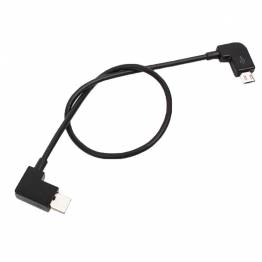 USB-C till Micro USB-kabel för DJI MAVIC PRO & SPARK drönare - 30 cm