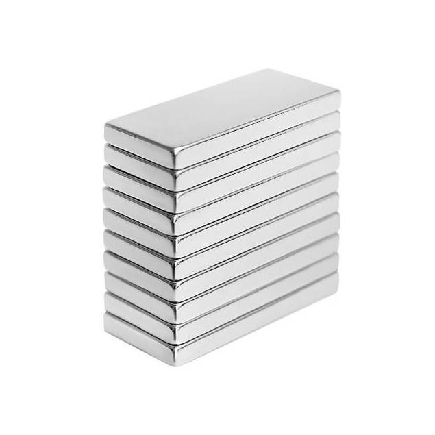 Neodymium supermagnet - block - 10 x 5 x 1mm