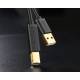 Ugreen skrivarkabel - USB-A 2.0 till USB-B - 2m