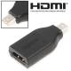 Mini HDMI till Mini DisplayPort-adapter