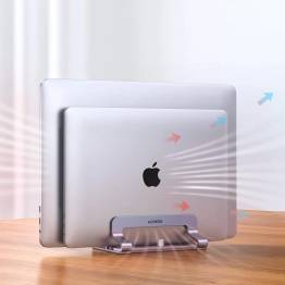  Ugreen justerbar hållare i aluminium för MacBook / laptop - 2 platser