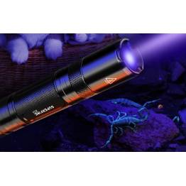  Superfire Z01 uppladdningsbar och robust UV-ficklampa - 365NM