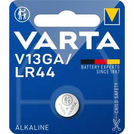Varta LR44/V13GA knappcellsbatteri - 1 st