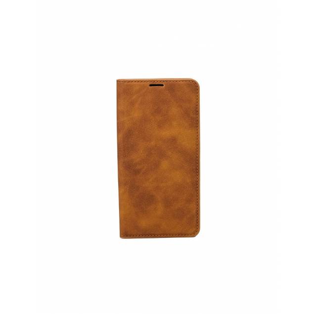iPhone 15 cover med kortholder - Brun