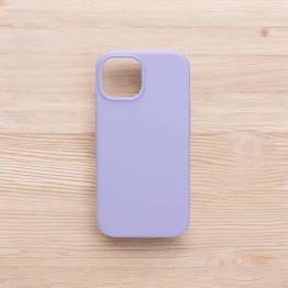  iPhone 15 silikone cover - Lilla