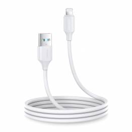 Joyroom USB till Lightning-kabel - 1m - Vit