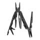 NexTool Black Knight multitool 11-i-1 med 9 bits - Svart