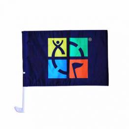 Geocaching flag till bilen - 45 x 30 cm