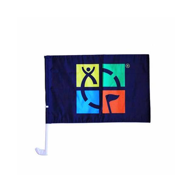 Geocaching flag till bilen - 45 x 30 cm