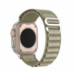  Apple Watch Ultra nylon Loop band 42/44/45/49mm - Olivengrön