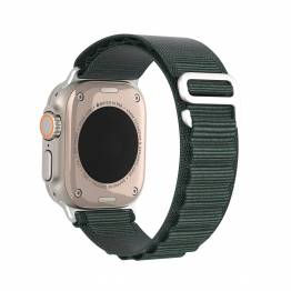  Apple Watch Ultra nylon Loop band 42/44/45/49mm - Olivengrön