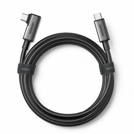 Ugreen USB-C data och laddningskabel med vinkel - 5 meter - 60W PD