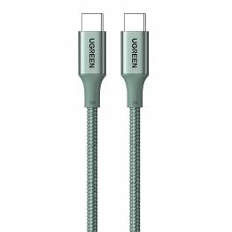 Ugreen hållbart USB-C laddningskabel - 1m - 100W PD - Grön