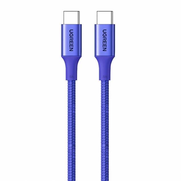 Ugreen hållbart USB-C laddningskabel - 1m - 100W PD - Blå