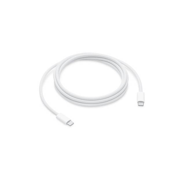 USB-C kabel med nylon vävning - 100W - 1m - Vit