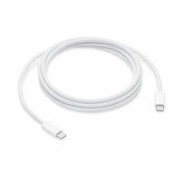 USB-C kabel med nylonväv - 100W - 2m - Vit