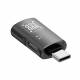 USB-A hona till USB-C hane med USB-C por...