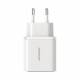 Joyroom Dual iPhone/iPad USB QC3.0 och USB-C PD laddare - 30W - Vit