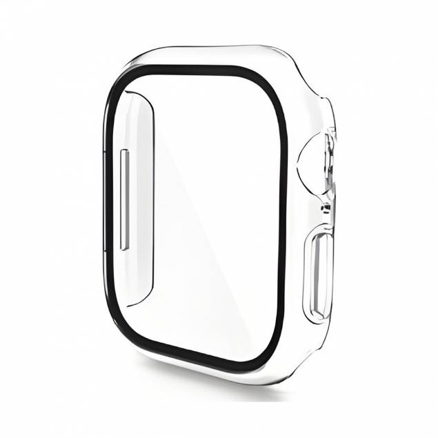 Enkay skydd med skyddsglas till Apple Watch 10 - 46mm - Transparent