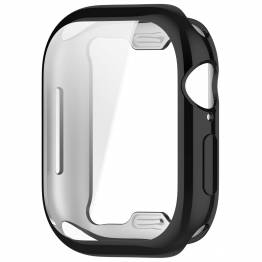  Mjukt och skyddande fodral och skärmskydd till Apple Watch 10 - 42mm - Svart