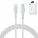 Joyroom Premium Series A13 USB-C till Lightning kabel - 2m - Vit