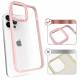 Kingxbar Sparkle Series case til iPhone 13 Pro med krystaller cover - pink