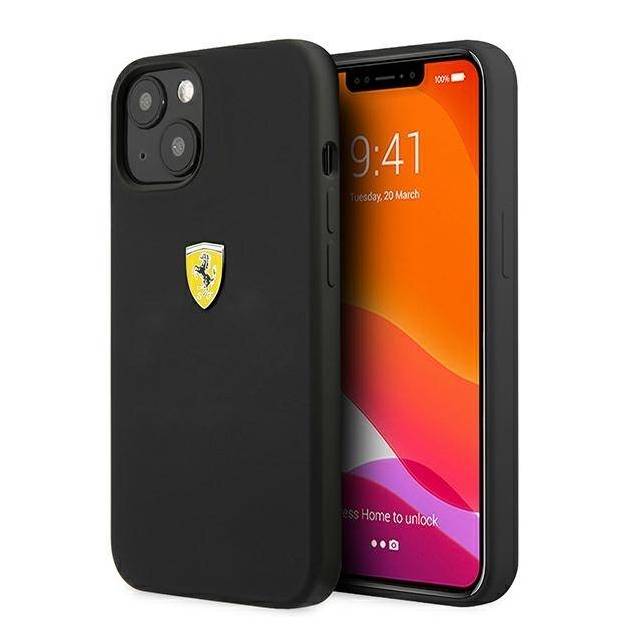 Ferrari iPhone 13 sort hardcase Silikone