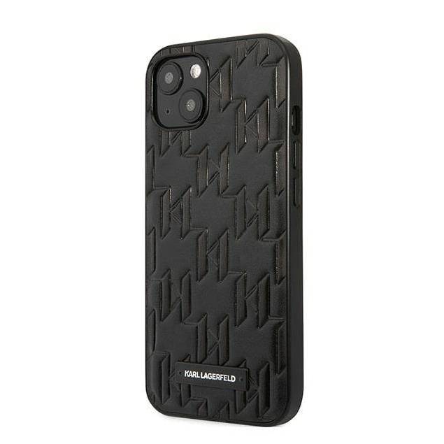 Karl Lagerfeld iPhone 13 mini hardcase sort Monogram Plade