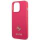 Guess Saffiano 4G cover til iPhone 13 Pro / 13 - pink