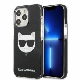 Karl Lagerfeld iPhone 13 Pro / 13 hardcase sort Choupette Head