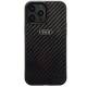 Audi Carbon Fiber iPhone 13 Pro Max sort hardcase