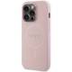 Guess cover til iPhone 13 Pro Max - pink Saffiano MagSafe