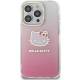 Hello Kitty IML Gradient Electrop Kitty Head cover til iPhone 13 Pro / 13 - pink