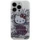 Hello Kitty IML Kitty På Mursten Graffiti-cover til iPhone 13 Pro Max - hvid