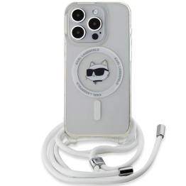  Karl Lagerfeld IML Choupette Head & Cord MagSafe cover til iPhone 13 Pro Max - transparent