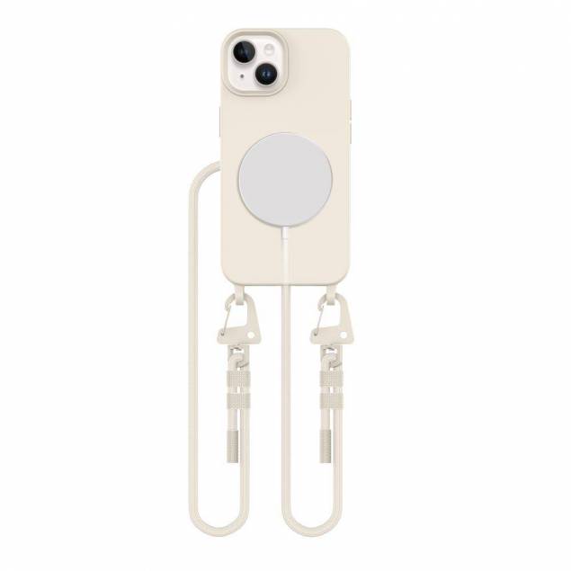 Tech-Protect MagNecklace MagSafe iPhone 13 Cover - Beige