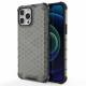 Honeycomb cover med TPU-bumper til iPhone 13 Pro Max sort