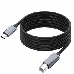 USB-printerkabel 2.0 - USB-A hane / USB-B hane - 1,8m