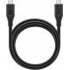 Goobay USB-C kabel 100W PD - USB4 - 40 Gbit/s - 2m - Svart