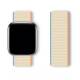 Sport nylon Loop rem till Apple Watch Ultra samt Watch 44/45/46/49mm - Beige/Blå/Orange