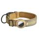 Halsband med AirTag hållare och reflex f...