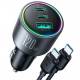 Joyroom kraftfull 3-port PD QC biladapte...