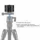 Auto-roterande Time lapse timer för GoPro och andra actionkameror - 360° - 120 min