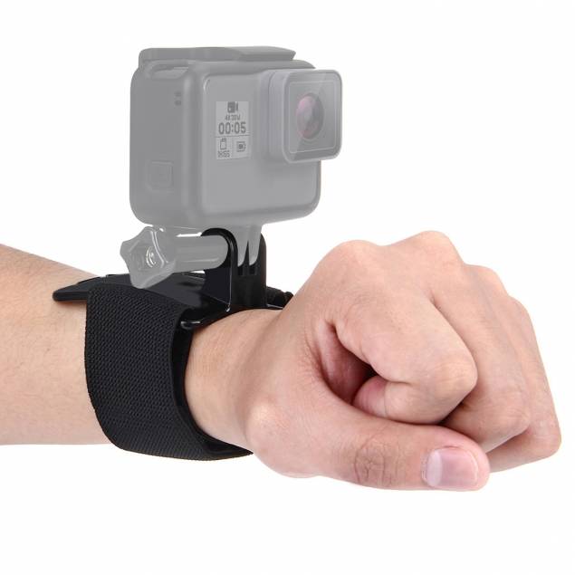 Velcro handledsrem armband till GoPro och andra actionkameror - upp till 23cm Velcro handledsrem armband till GoPro och andra actionkameror - upp till 23cm