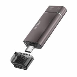  USB-C till HDMI 4K-adapter med 100W PD USB-C och mini jack för Mac och iPhone