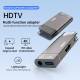 USB-C till HDMI 4K-adapter med 100W PD USB-C och mini jack för Mac och iPhone
